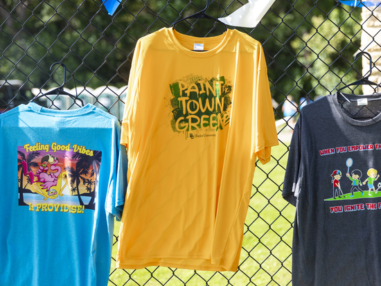 Corp Cup Baylor Shirt Close Up 